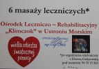 Voucher na 6 masaży leczniczych. Ośrodek Leczniczo-Rehabilitacyjny Klimczok w Ustroniu Morskim.