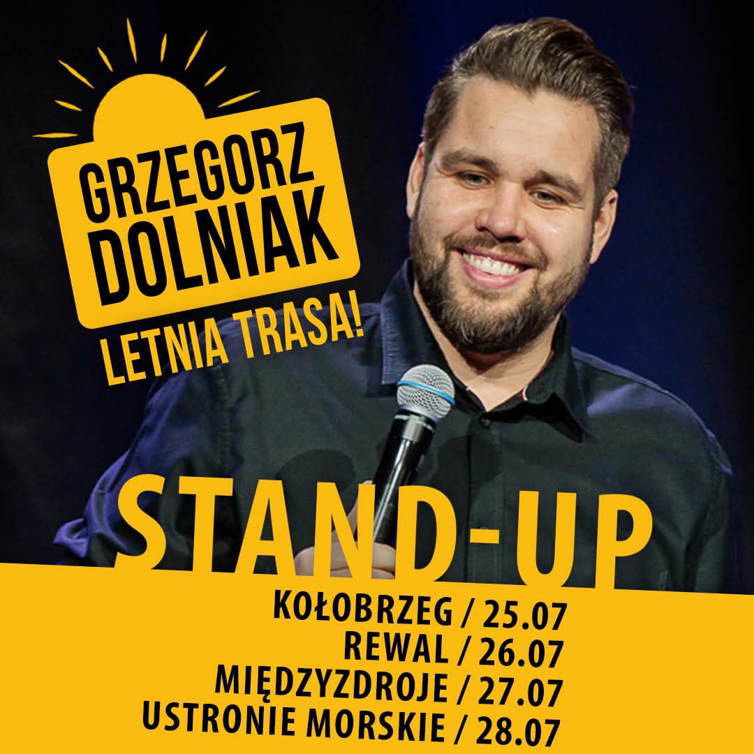 Grzegorz Dolniak Stand-up w Ustroniu Morskim – 28 lipca 2025