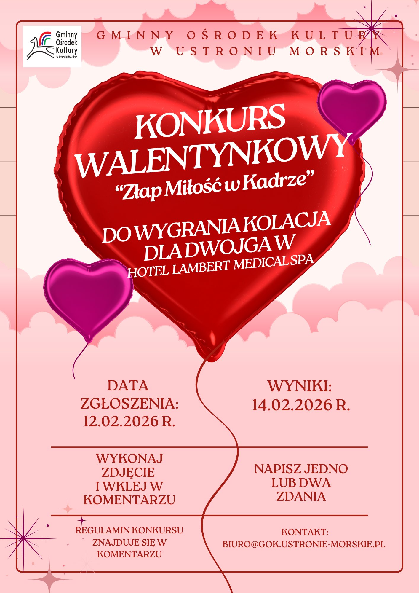 Konkurs Walentynkowy!