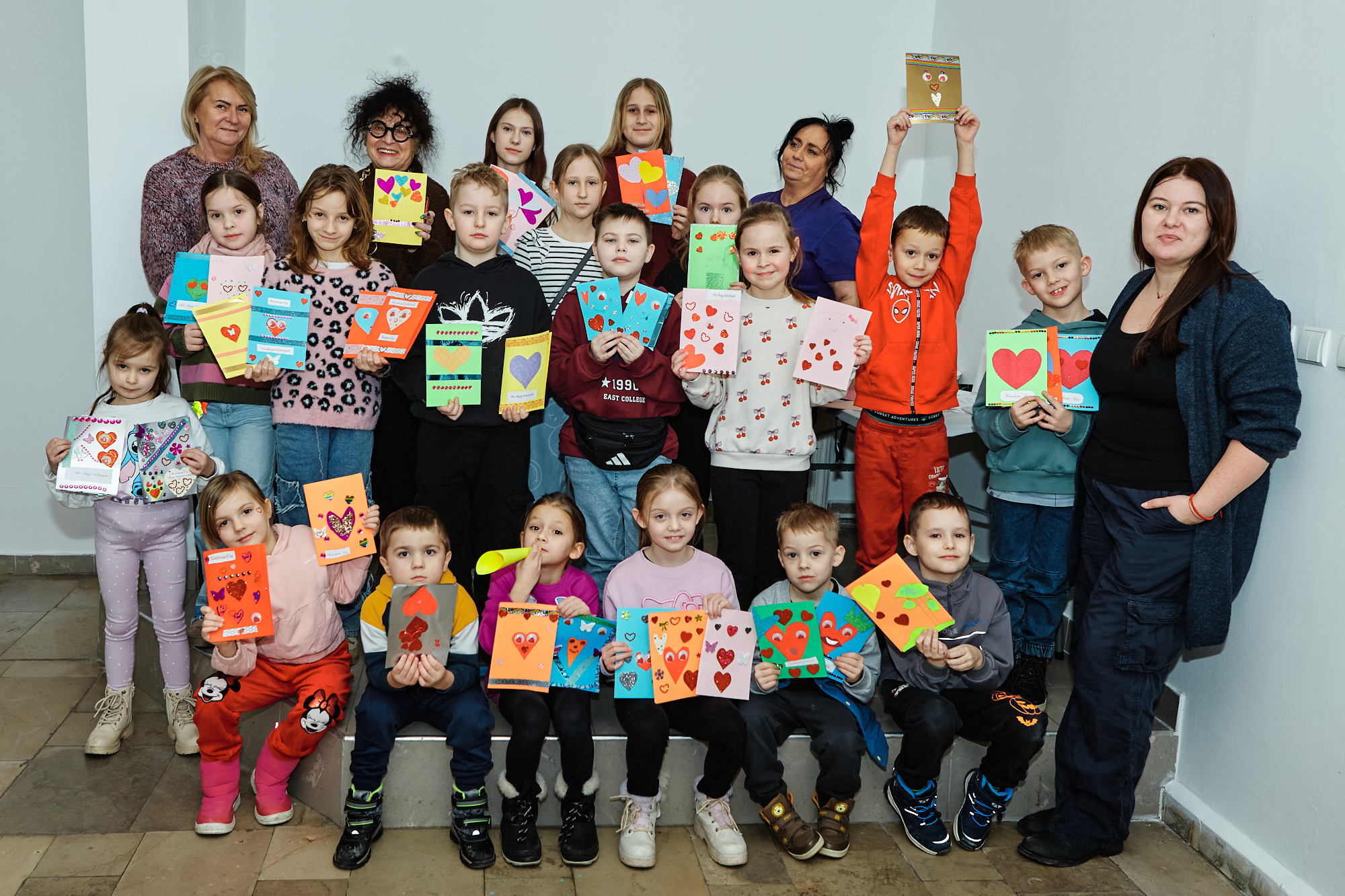 Warsztaty tworzenia kartek walentynkowych